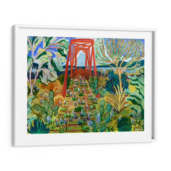Sarah's Bridge Nature Canvas Paintings