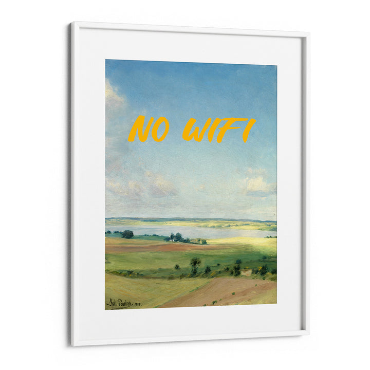 No Wifi Landscape Wall Art Painting Scenery Painting