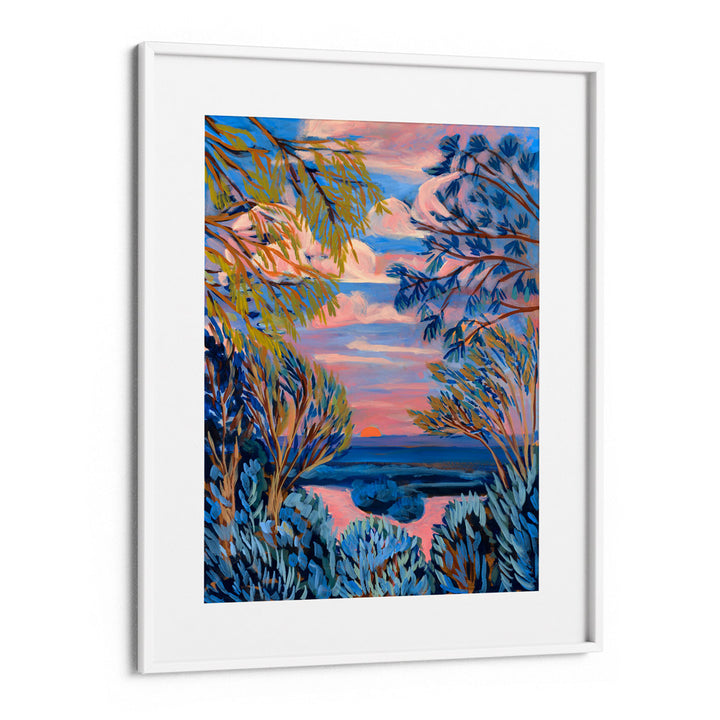 Verdant Vista Landscape Wall Art Painting Scenery Painting