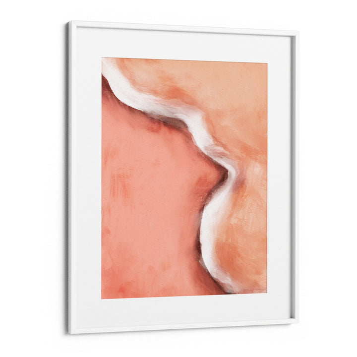 Peachy Wave Landscape Art