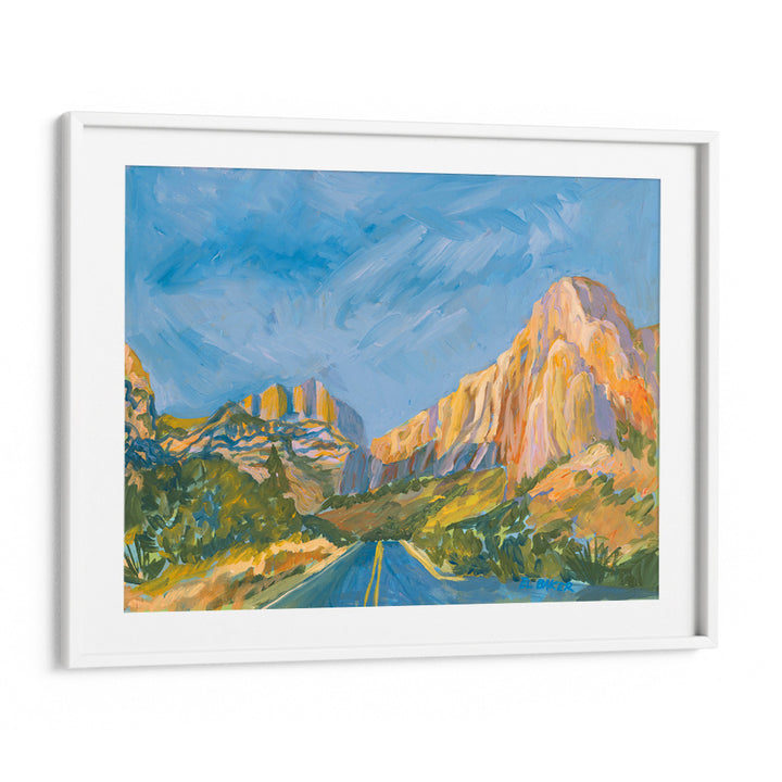 Watercolour Journey Landscape Wall Art Painting Scenery Painting