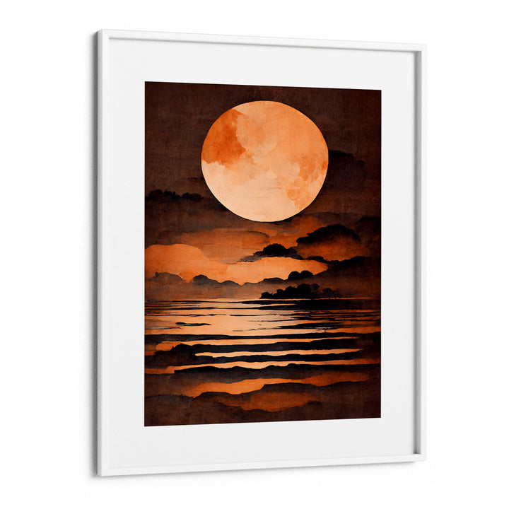 Full Moon Landscape Wall Art Painting Scenery Painting