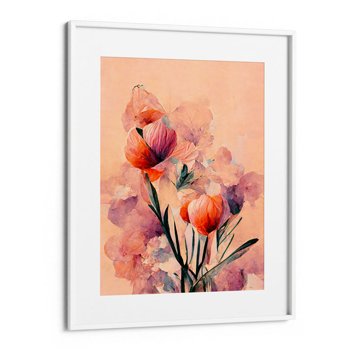 Abstract Coral Flowers