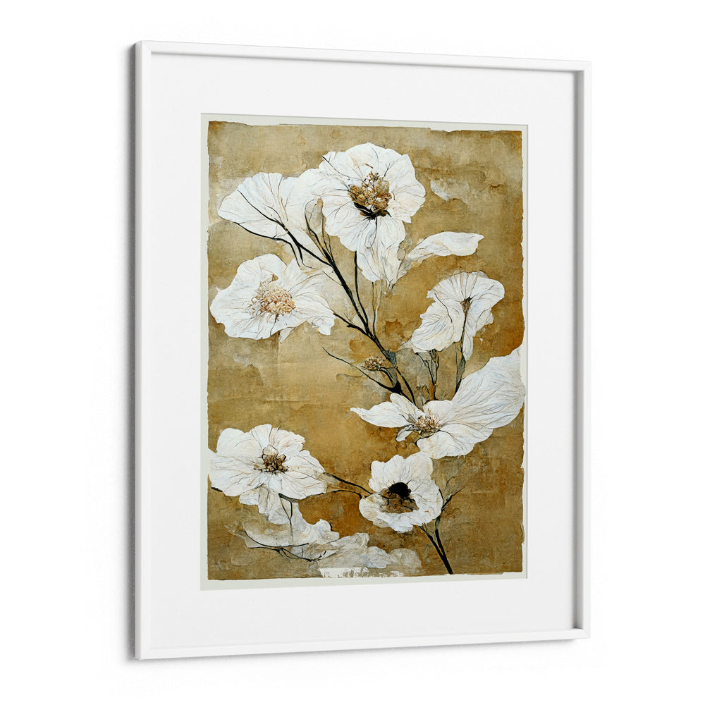 White Dry Flowers