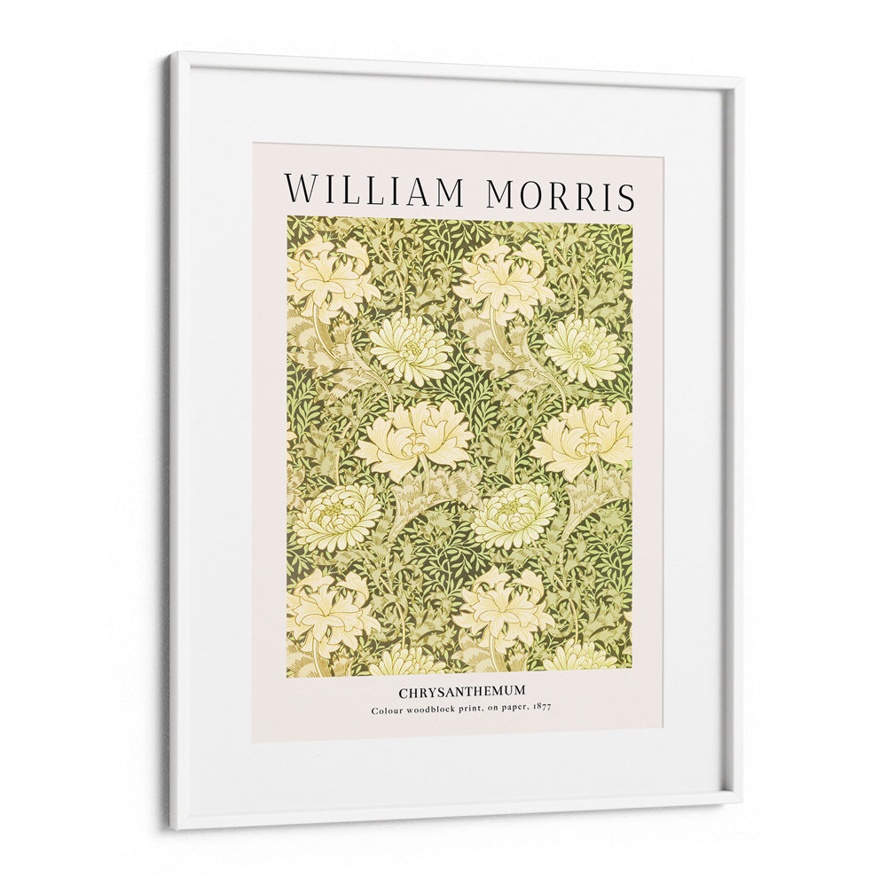 William Morris - Chrysanthemum Exhibition Poster - XS / Matte Paper / Rolled Art - Nook At You