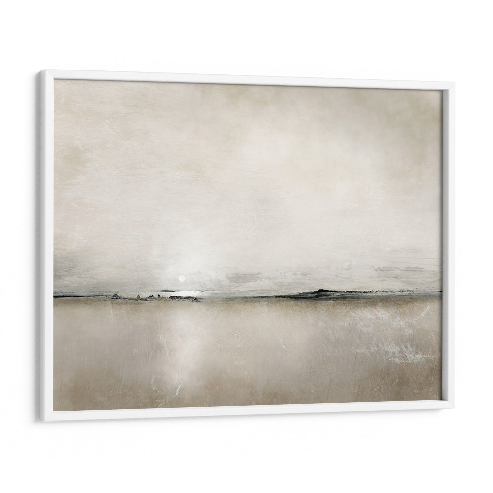 Sunglight Bay Abstract Artwork-White Frame-Nook At You