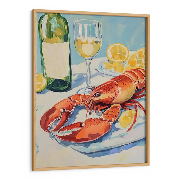 Lobster and Wine Still Life