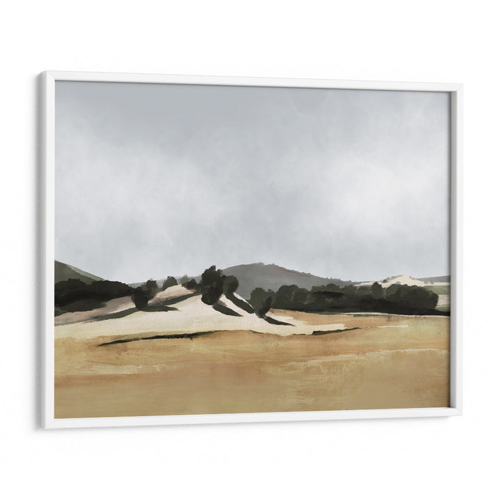 Lazy Afternoon Abstract Artwork-White Frame-Nook At You