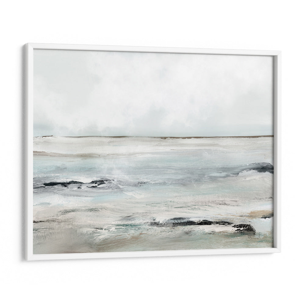 Sandybay Abstract Artwork-White Frame-Nook At You