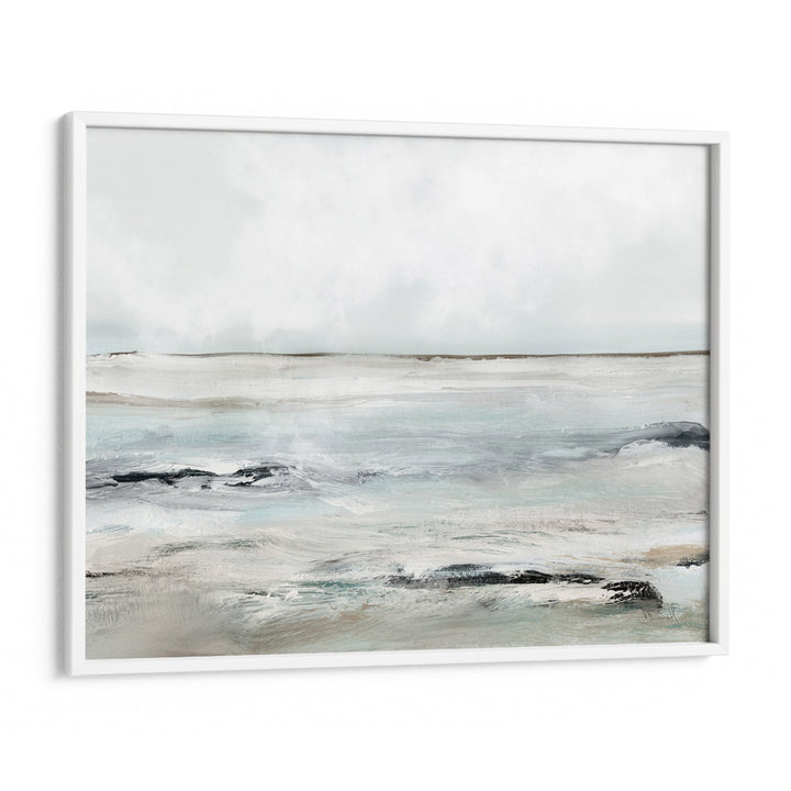 Sandybay Abstract Artwork-White Frame-Nook At You