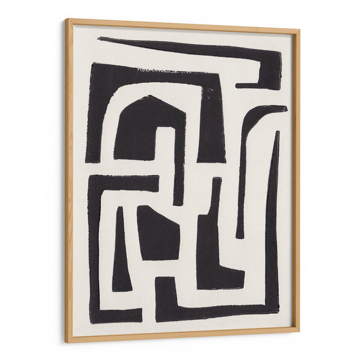 Neighbourhood Abstract Art-Wooden Frame-Nook At You