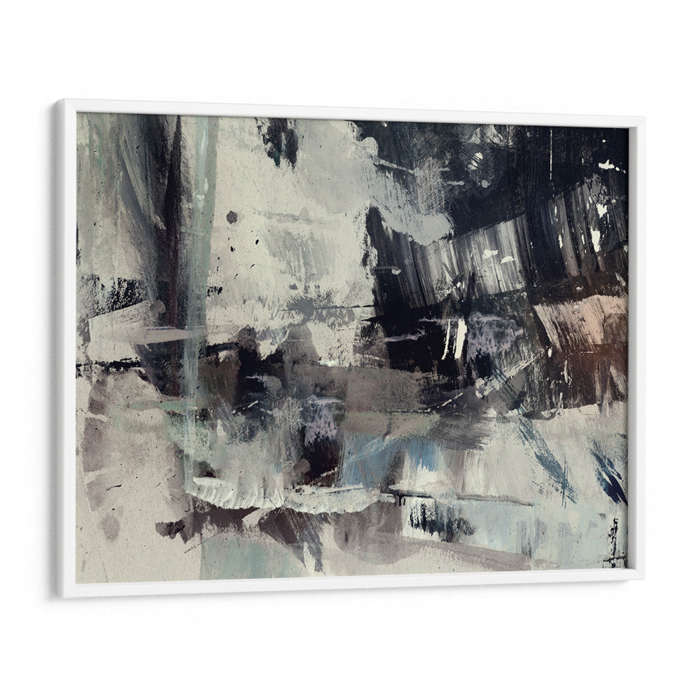 Crowded Abstract Artwork-White Frame-Nook At You