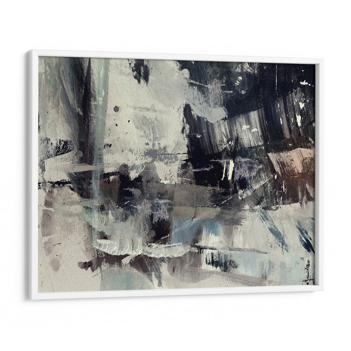 Crowded Abstract Artwork-White Frame-Nook At You