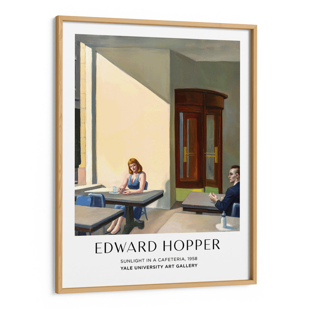 Edward Hopper - Sunlight in a cafeteria - XS / Matte Paper / Rolled Art - Nook At You