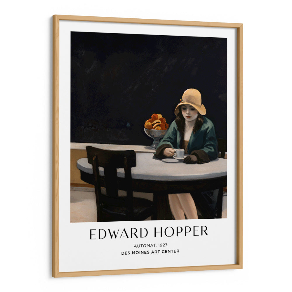 Edward Hopper - Automat - XS / Matte Paper / Rolled Art - Nook At You