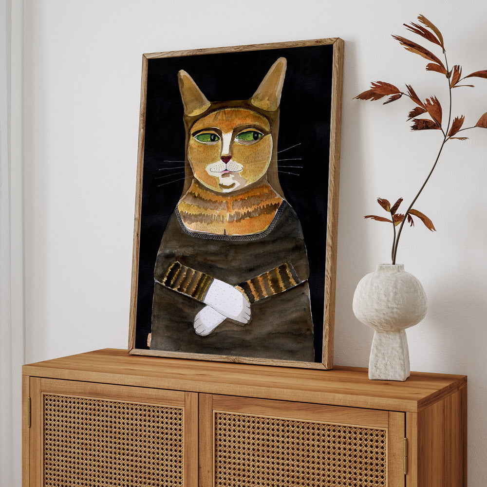 Mona Lisa Cat