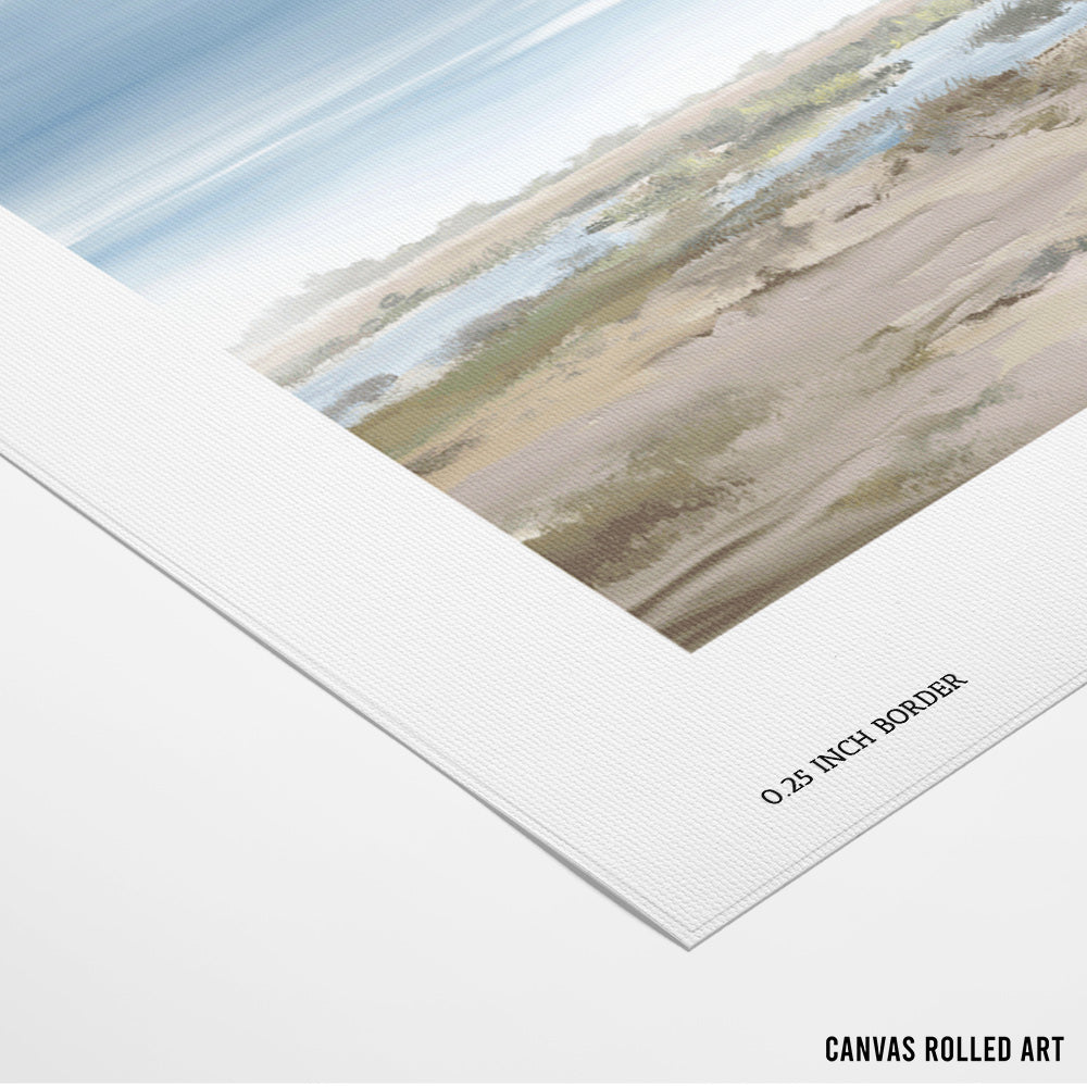 The Misty Rising – Landscape Art Print - XS / Matte Paper / Rolled Art - Nook At You