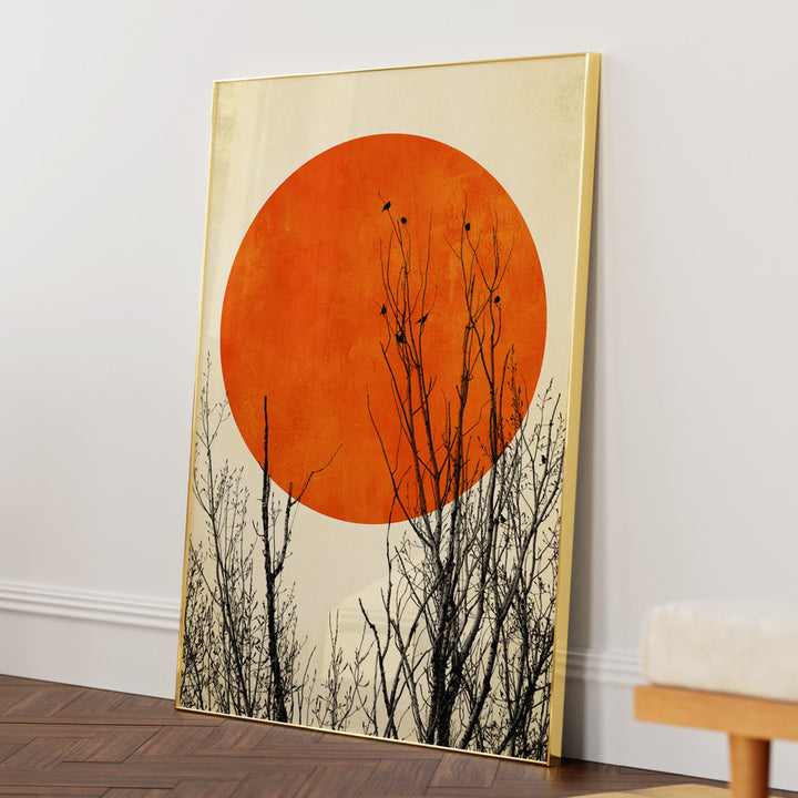 Winter Glow Art Landscape Painting