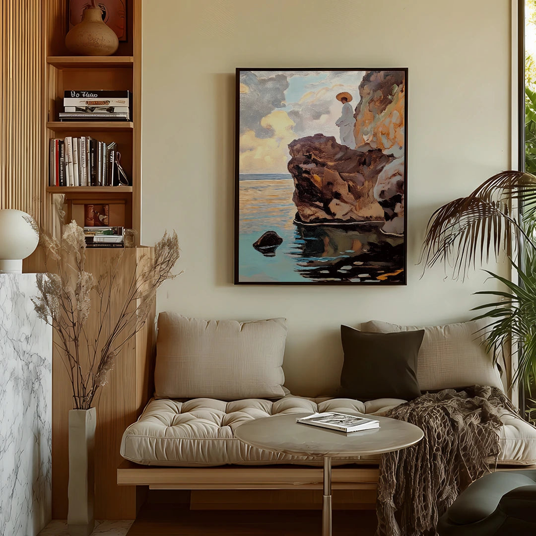 Sunrise Landscape Art Poster - XS / Matte Paper / Rolled Art - Nook At You