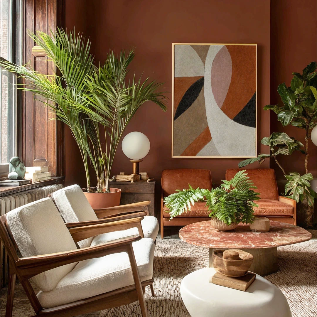 Comfy Abstract Painting - XS / Matte Paper / Rolled Art - Nook At You