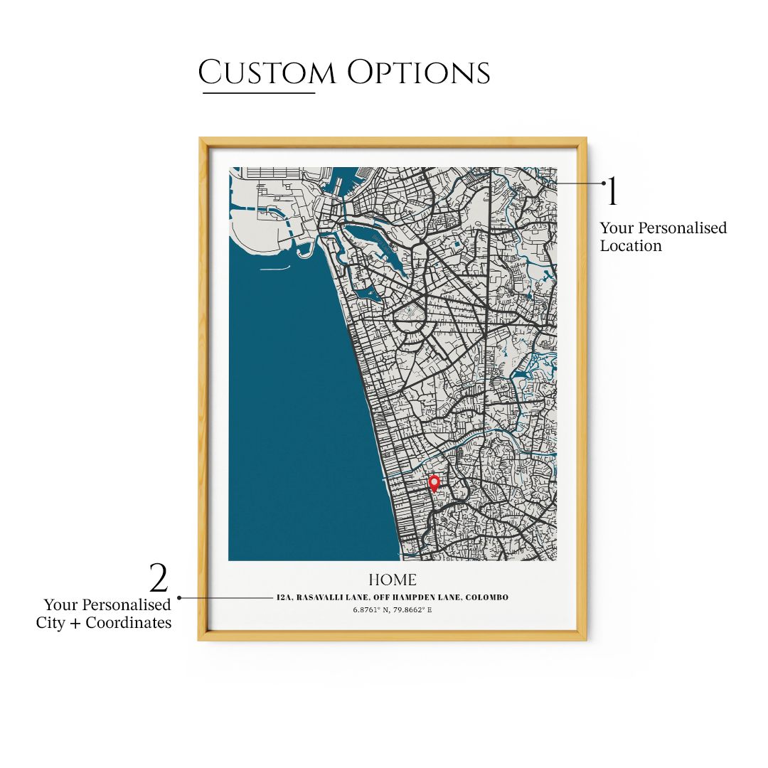 Street Map Art - Midnight Metropolis - XS / Matte Paper / Rolled Art - Nook At You