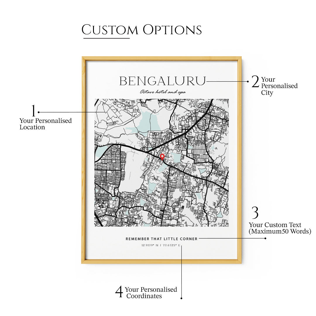 Personalised Map Art - Ethereal Streetscapes - XS / Matte Paper / Rolled Art - Nook At You