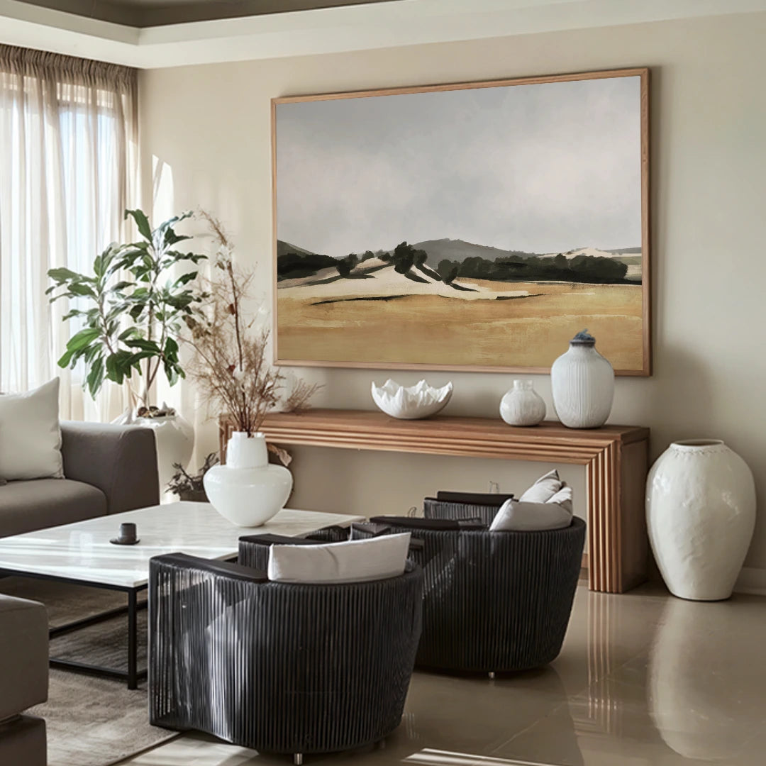 Lazy Afternoon Abstract Artwork - XS / Matte Paper / Rolled Art - Nook At You