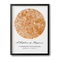 Street Map Art - Mustard - The Minimalist