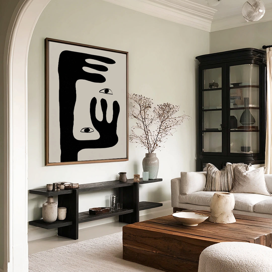 Surreal Gaze Abstract Wall Art Print - XS / Matte Paper / Rolled Art - Nook At You