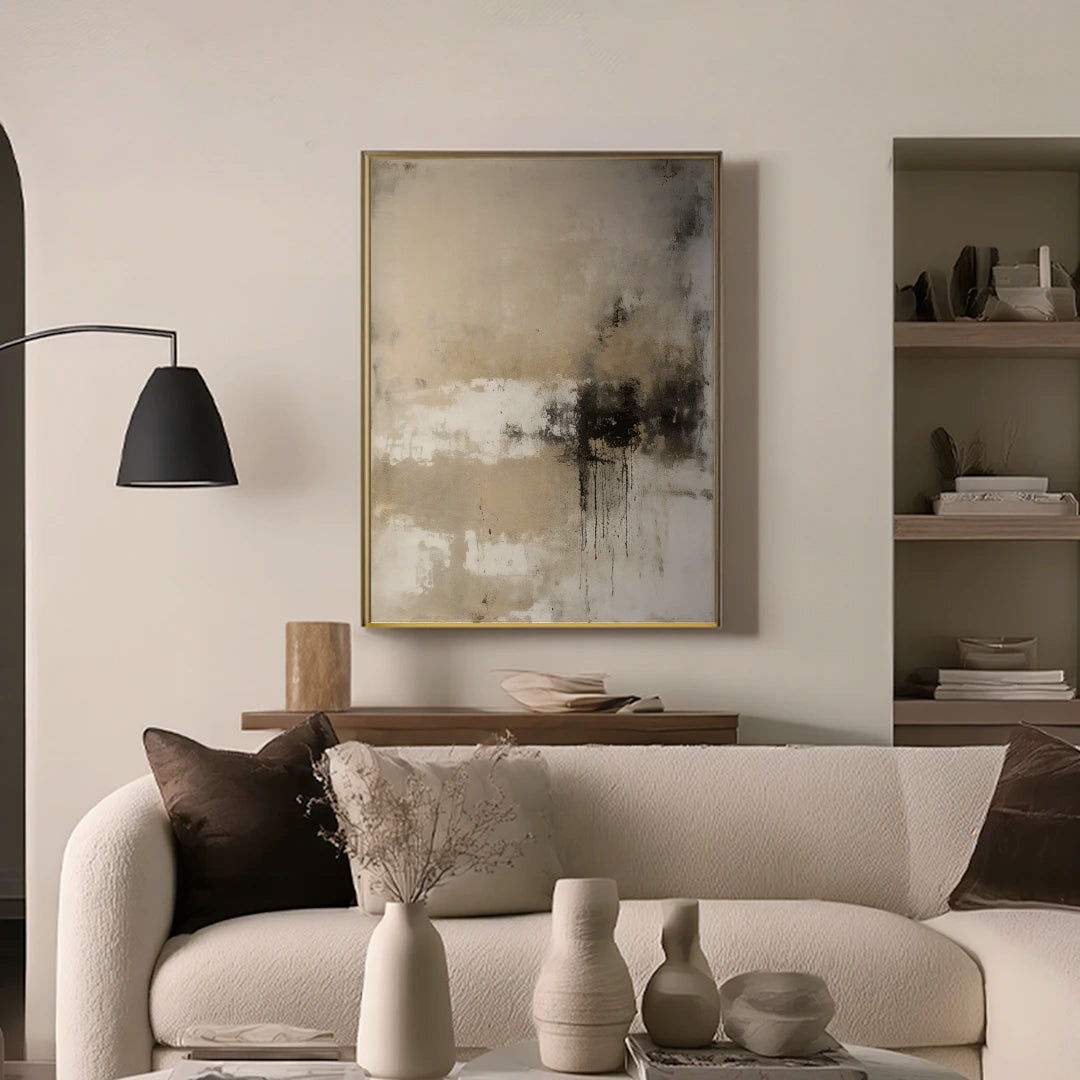 Drift of Shadows Abstract Wall Art Print - XS / Matte Paper / Rolled Art - Nook At You
