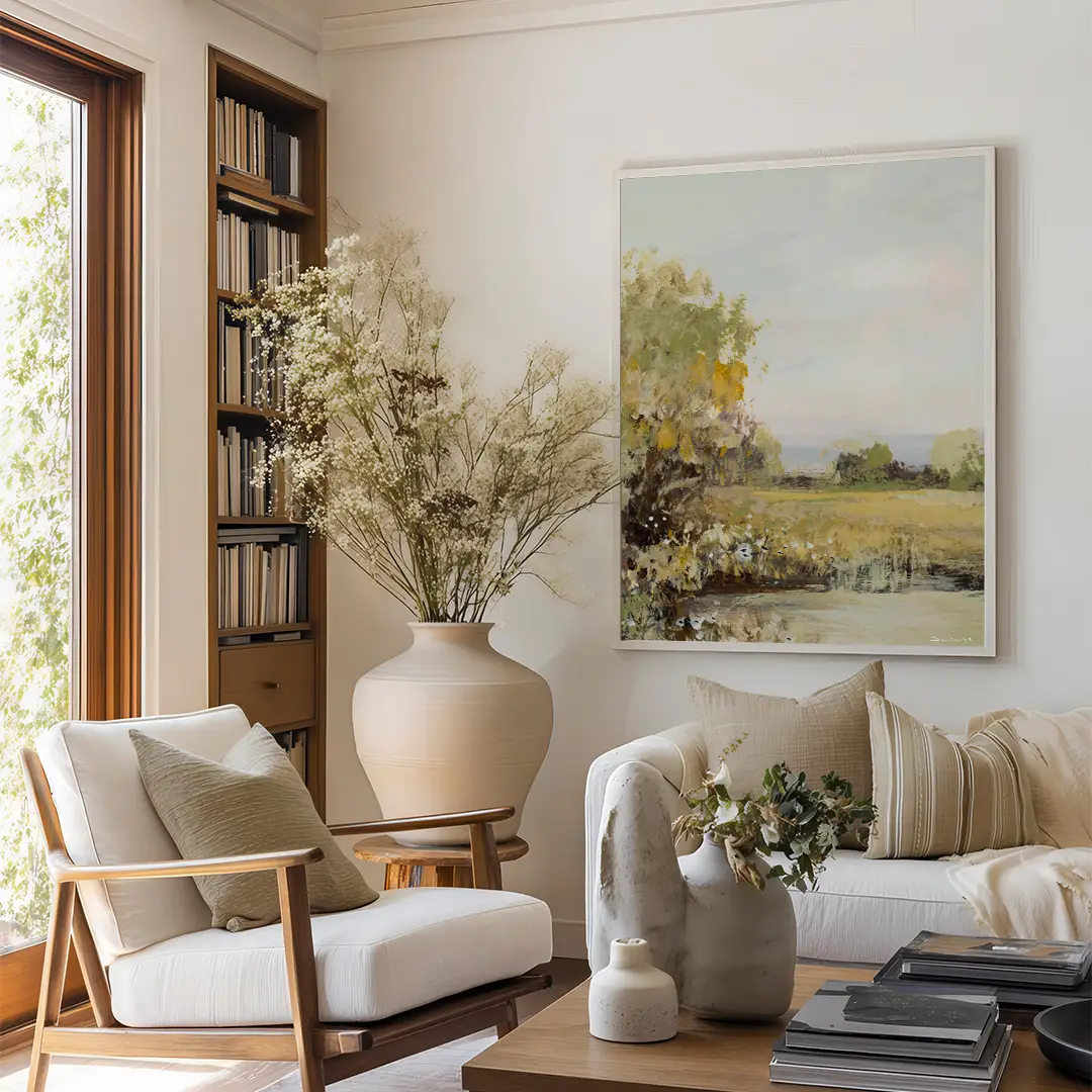 Time Passes Landscape Art Poster - XS / Matte Paper / Rolled Art - Nook At You