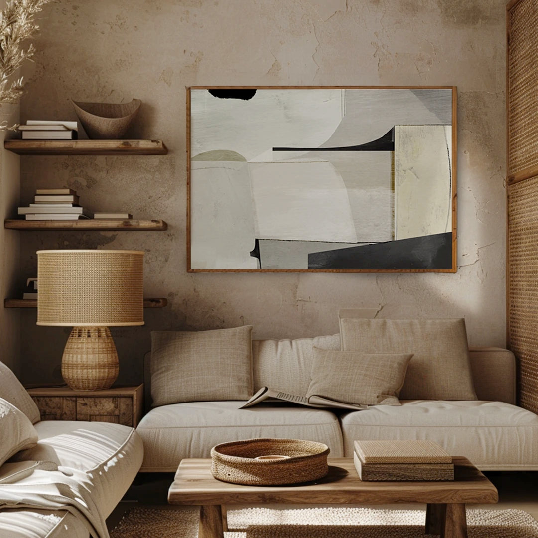 Guidance Abstract Painting - XS / Matte Paper / Rolled Art - Nook At You