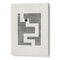 Minimalist Maze Abstract Art