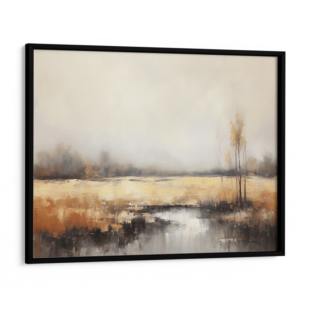 Golden Silence 1 Landscape Canvas Print - XS / Matte Paper / Rolled Art - Nook At You