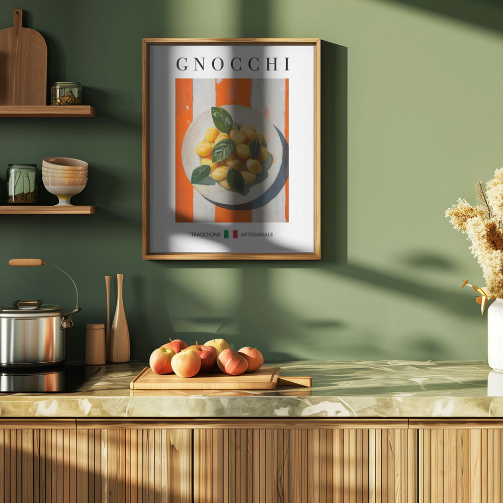 Gnocchi - XS / Matte Paper / Rolled Art - Nook At You