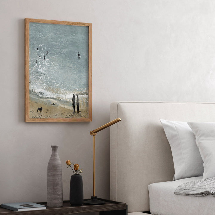 Bamaluz Beach Nature Canvas Paintings