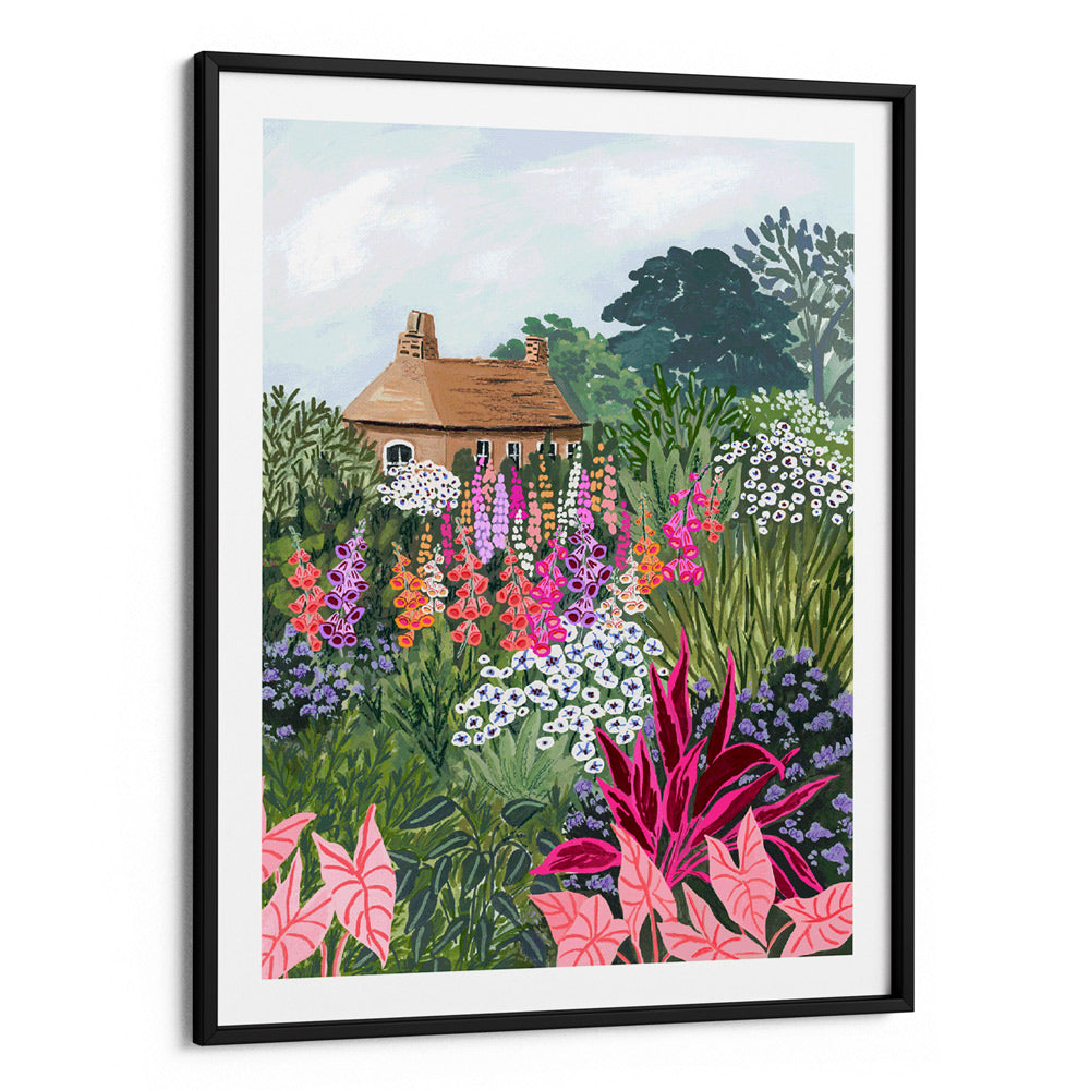 Lush Garden Landscape Wall Art - XS / Matte Paper / Rolled Art - Nook At You