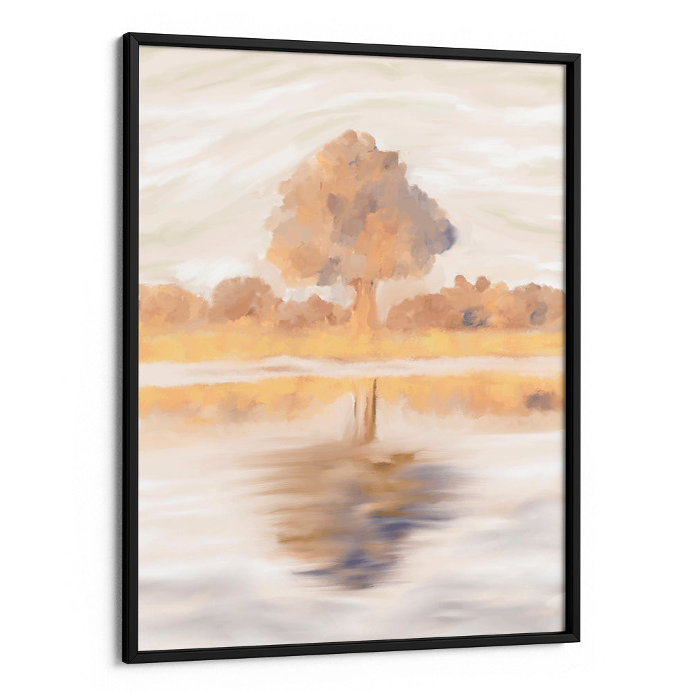 Sovereign Reflections of the Jackalberry Tree Landscape Canvas Print - XS / Matte Paper / Rolled Art - Nook At You