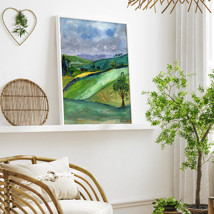 The Countryside (Bursic) Landscape Wall Art Painting Scenery Painting