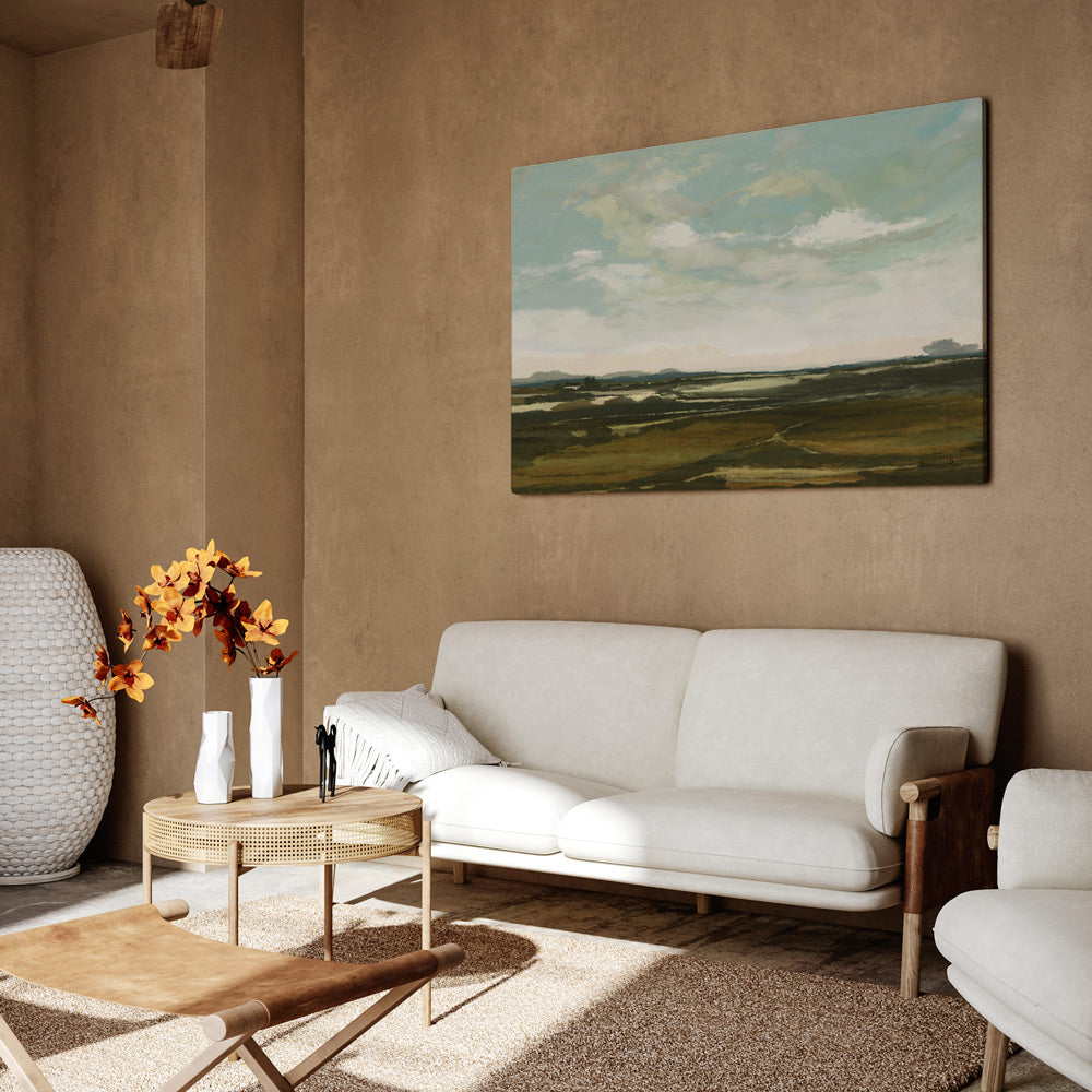 Landscape By Dan Hobday Canvas Painting-Rolled Art-Nook At You