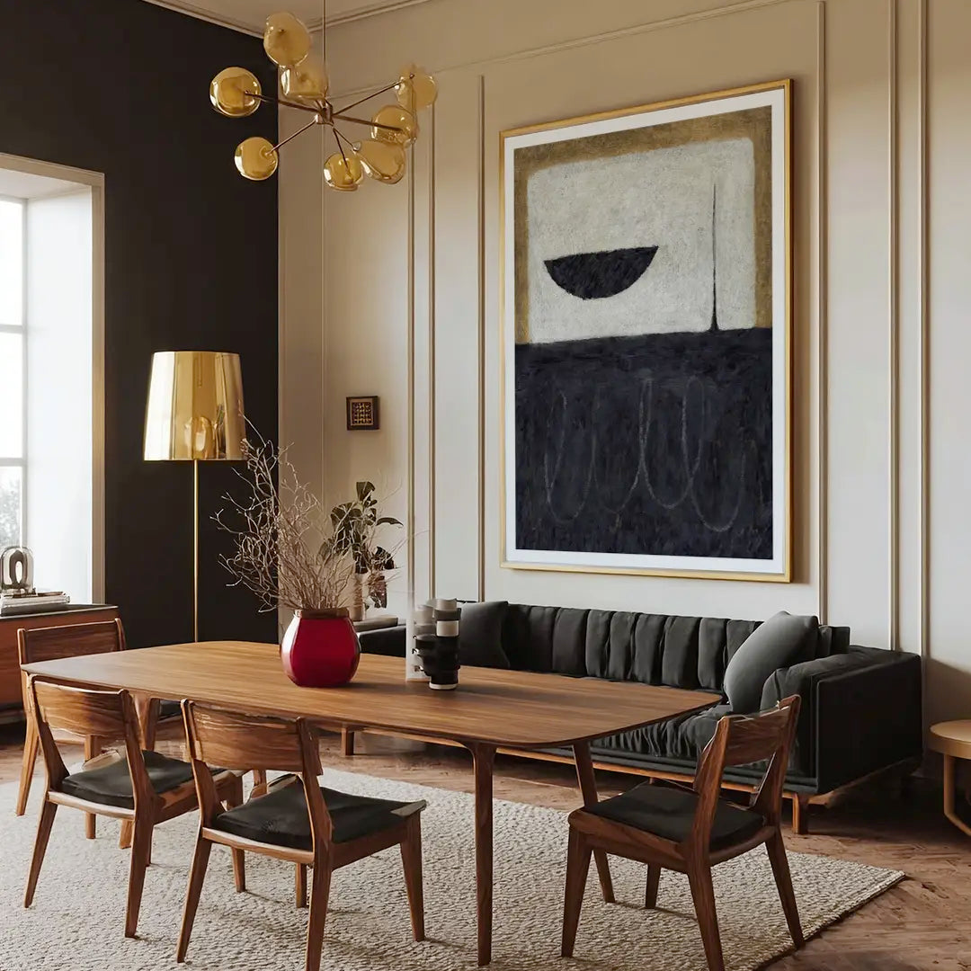 Moderne Abstract Wall Art Poster - XS / Matte Paper / Rolled Art - Nook At You