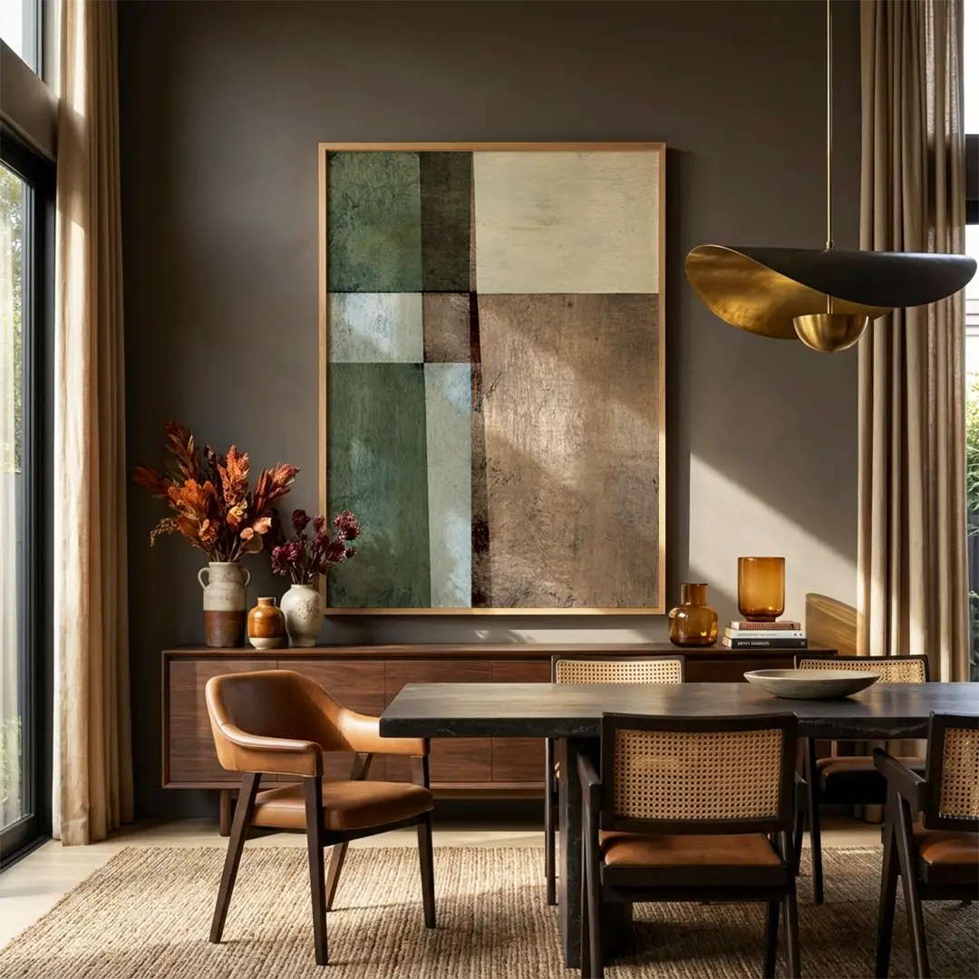 Marylebone Abstract Wall Decor - XS / Matte Paper / Rolled Art - Nook At You