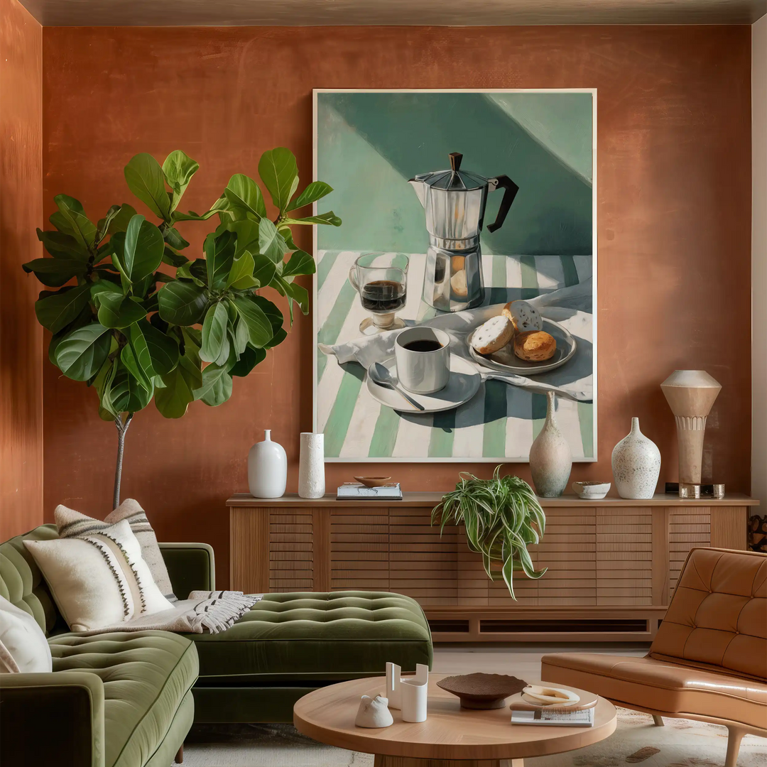 Morning Ritual - Dining Room Wall Art - XS / Matte Paper / Rolled Art - Nook At You