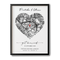 Street Map Art - White - Love