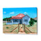 House by Charleen Hefer Landscape Painting