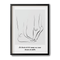 Custom Line Art - Tip Toe (Grey)