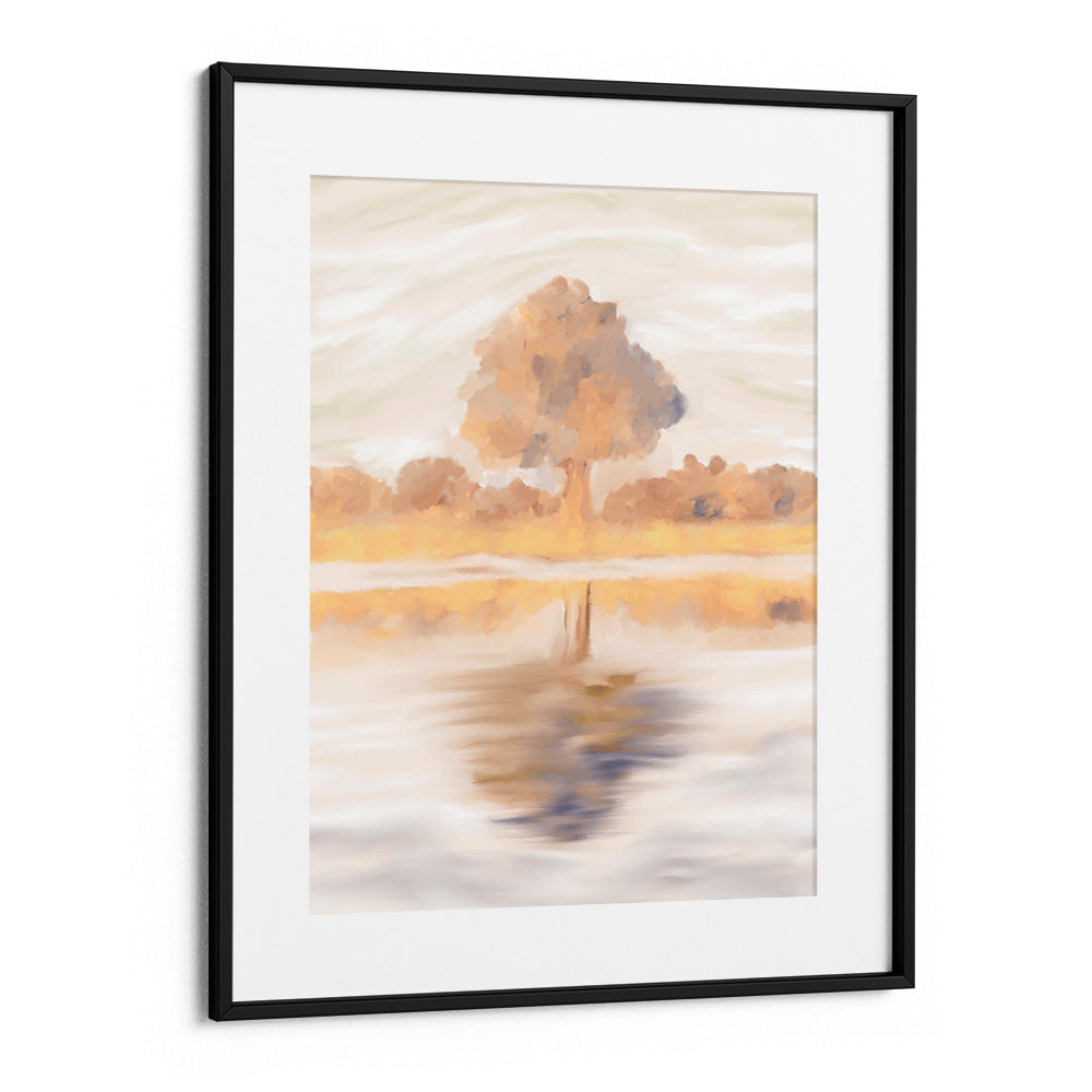 Sovereign Reflections of the Jackalberry Tree Landscape Canvas Print - XS / Matte Paper / Rolled Art - Nook At You