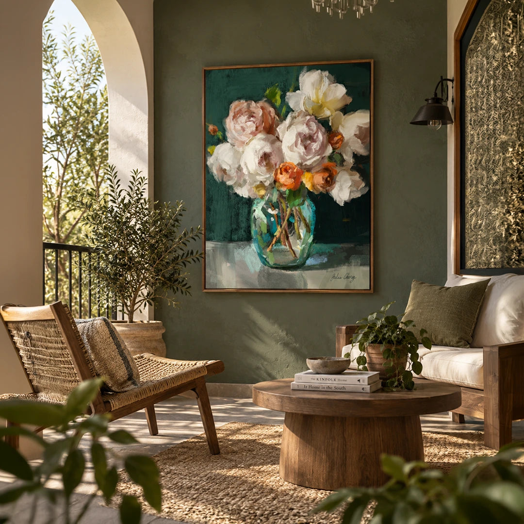 Moody Garden Botanical Wall Art Poster - XS / Matte Paper / Rolled Art - Nook At You