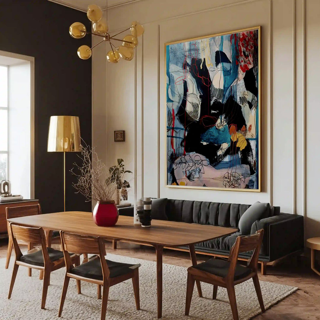 Chaotic Symphony Canvas Print - XS / Matte Paper / Rolled Art - Nook At You