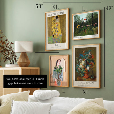 Artistic Masters Gallery Wall Set of 4